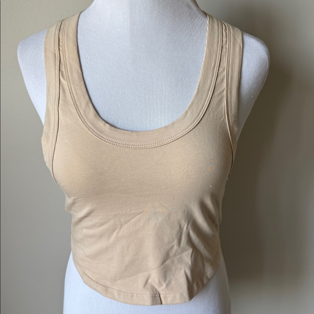 We Wore What Cropped Scoop Tank NWT 🌼
